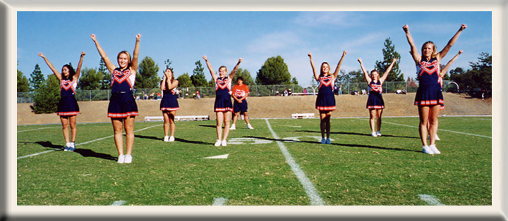 West Valley College Cheerleader pic