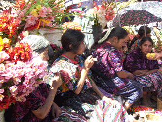 Women of Chichicastenango, Guatemala
