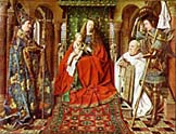 Picture of "The Madonna with Cannon van der Paele" by Van Eyck