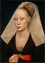 Picture of "Portrait of a Lady" by van der Weyden