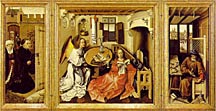 Picture of "The Merode Altarpiece" by Campin