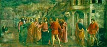 Picture of "The Tribute Money" by Masaccio