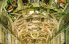 Picture of "Sistine Chapel Ceiling" by Michaelangelo