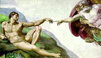 Picture of "Creation Scene" by Michaelangelo