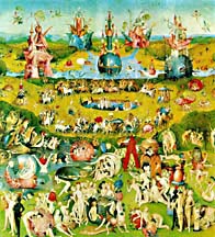 Picture of "Garden of Earthly Delights" by Bosch
