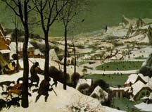 Picture of "Return of the Hunters in theSnow" by Bosch