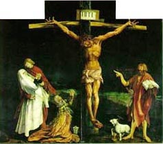 Picture of "Isenheim Altarpiece - closed" by Gruenwald