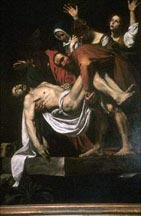 Picture of "The Entombment" by Caravaggio