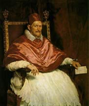 Picture of "Pope Innocent X" by Velazquez