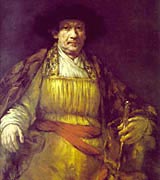 Picture of "Self Portrait, 1658" by Rembrandt