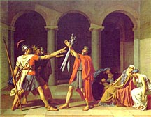 Picture of "Oath of the Horatti" by David