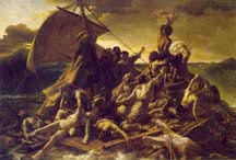 Picture of "Raft of the Medusa" by Gericault