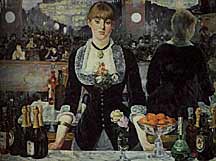 Picture of "Bar at the Follies" by Manet