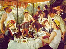 Picture of "The Luncheon of the Boating Party" by Renoir