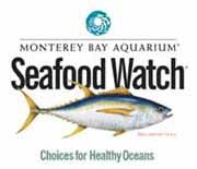 Seafood Watch List from the Monterey Bay Aquarium