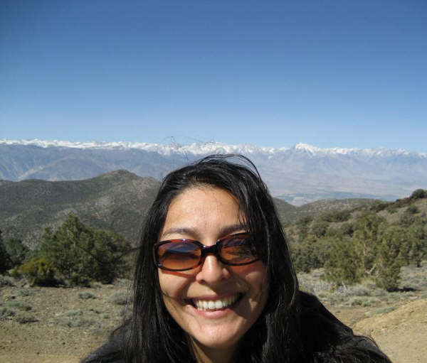 Leticia in the mountains