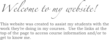 Welcome [instruct.westvalley.edu]