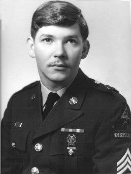 Jim Smith in U.S. Army dress uniform